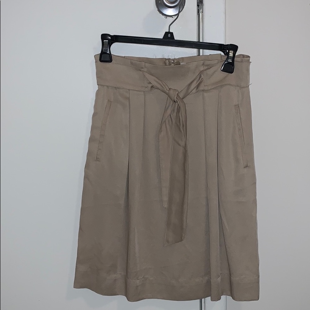 NWT Khaki High-Waisted Skirt